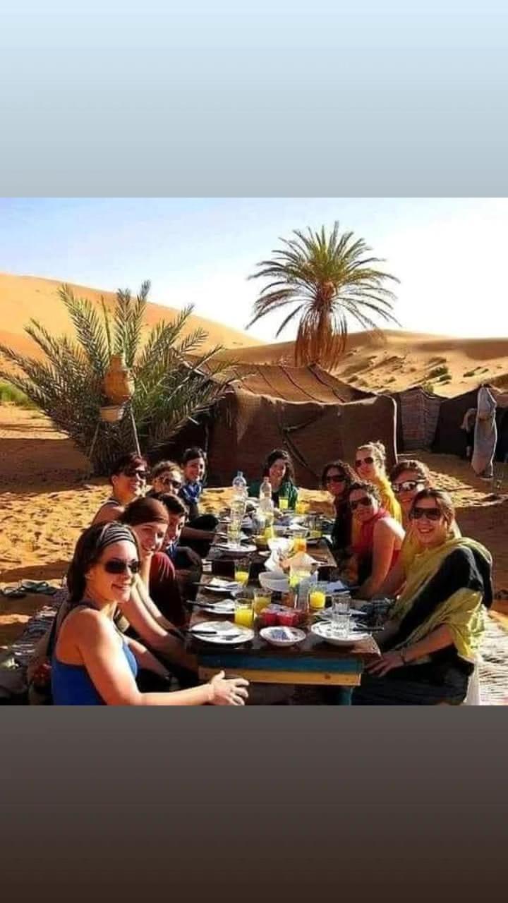 Bivouac Camel Trips Hotel Merzouga Exterior foto