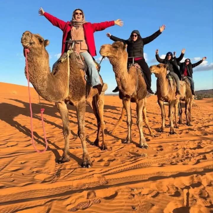 Bivouac Camel Trips Hotel Merzouga Exterior foto